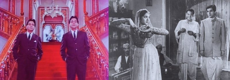 Dilip Kumar (1922 2021) In Scenes From Film Ram Aur Shayam And Devdas. Dilip Kumar (1922 2021) In Scenes From Film Ram Aur Shayam And Devdas.