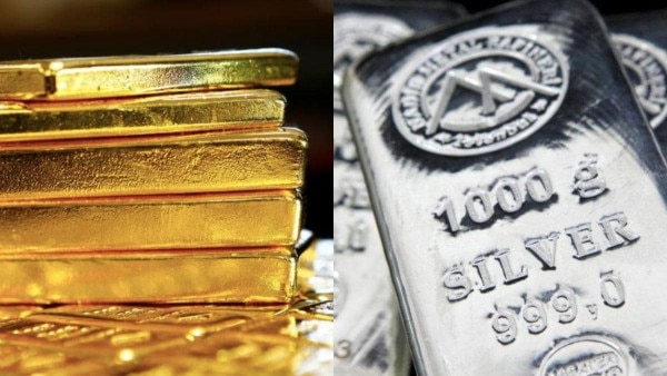 सोने और चांदी की प्रतीकात्मक फोटो Gold Silver