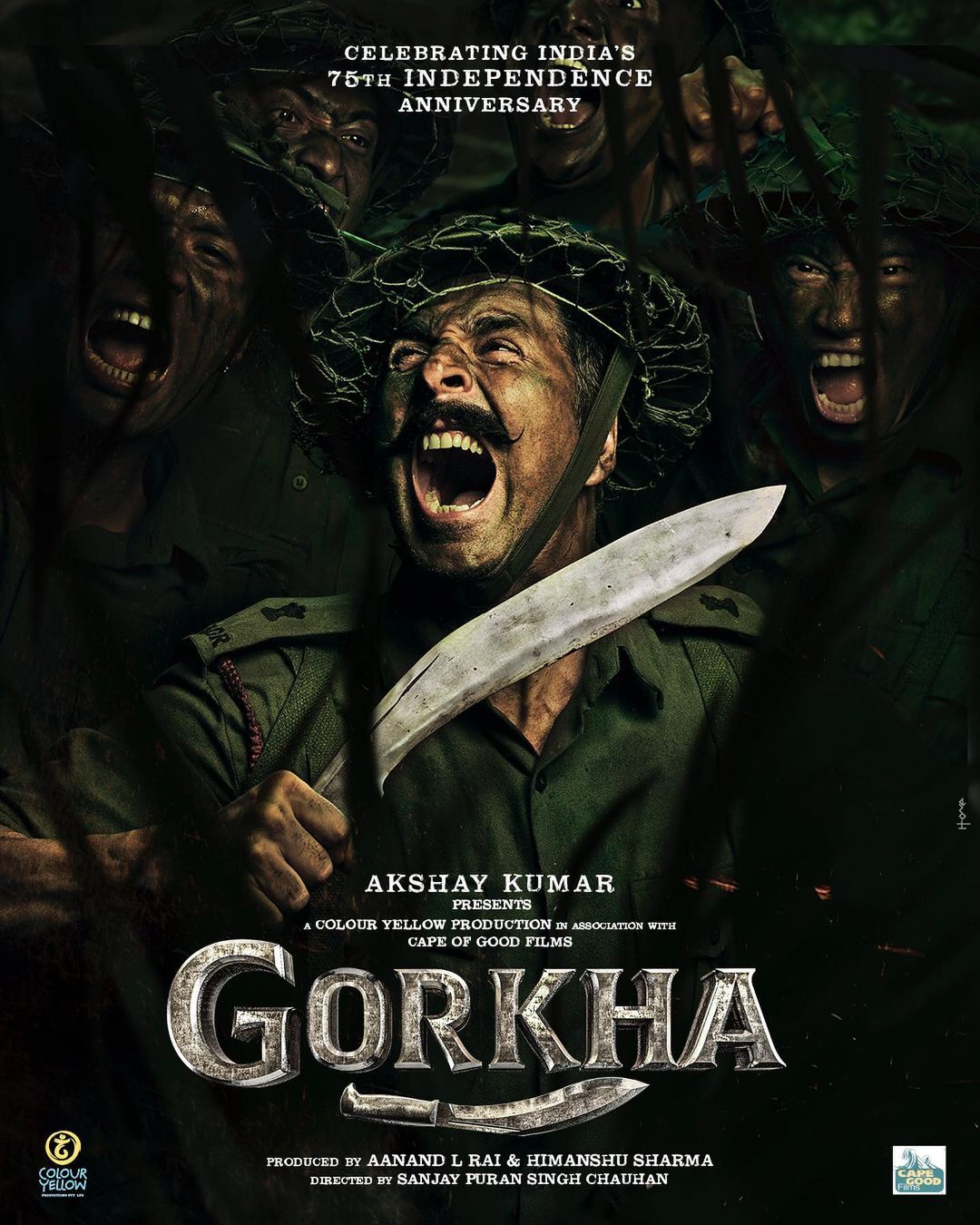 'गोरखा' का वो फर्स्ट लुक पोस्टर, जिसमें गलती निकाली गई. Gorkha