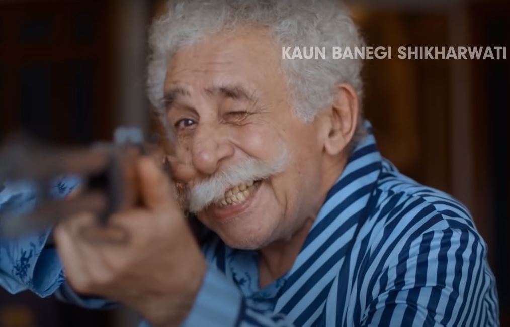 नसीरुद्दीन शाह बने हैं महाराजा. Naseeruddin Shah