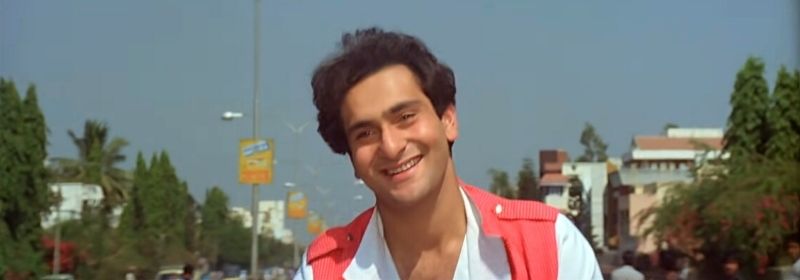 Rajiv Kapoor (1962 2021) In His Debut Film Ek Jaan Hain Hum (1983). Rajiv Kapoor (1962 2021) In His Debut Film Ek Jaan Hain Hum (1983).