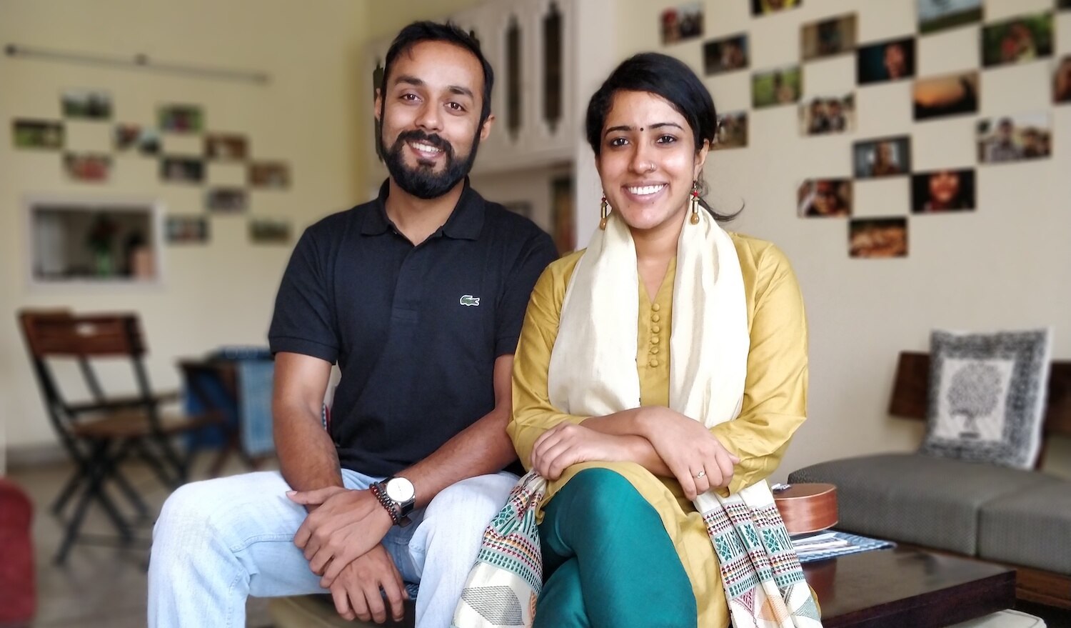 'राइटिंग विद फायर' को डायरेक्ट करने वाले सुष्मित घोष और रिंटू थॉमस. 'राइटिंग विद फायर' को डायरेक्ट करने वाले सुष्मित घोष और रिंटू थॉमस.