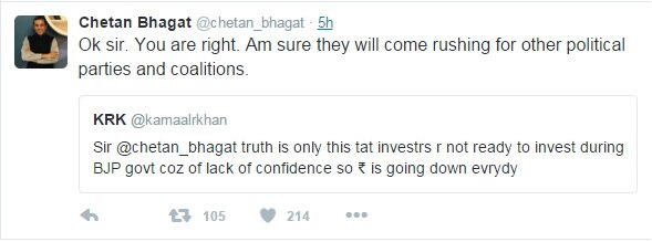 chetan krk