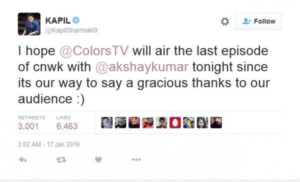 kapil sharma tweet