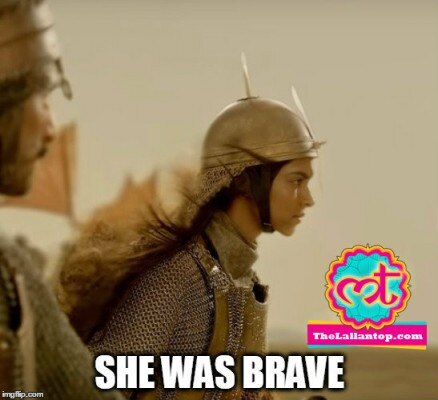 she was brave