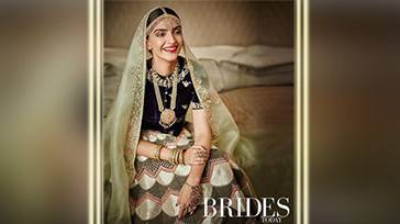 Sonam Kapoor looks pretty as a Bride
