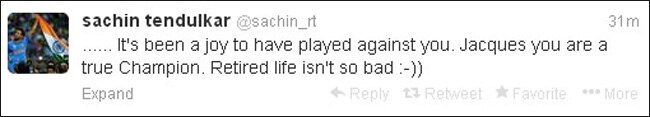 sachin' tweet sachin' tweet