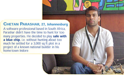 Safe with a blue chip