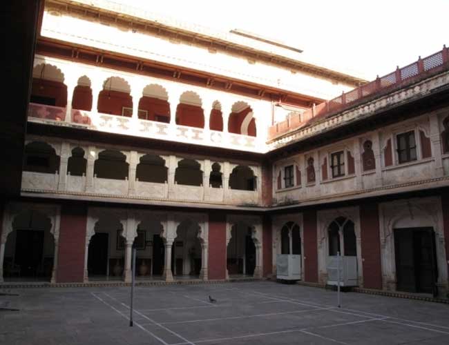 Brij Raj Bhavan Palace in Kota, RajasthanBrij Raj Bhavan Palace has a resident ghost named Major Burton who was murdered along with his two sons by Indian sepoys during the 1857 Mutiny. The ghost of Major Burton does not harm anybody.