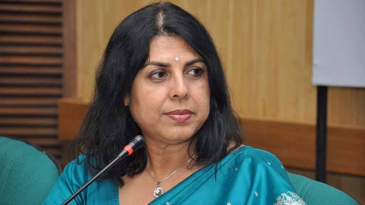 Chitra Banerjee Divakaruni is best known for her books The Mistress of Spices. Photo Courtesy: Twitter/NewtownLiterary