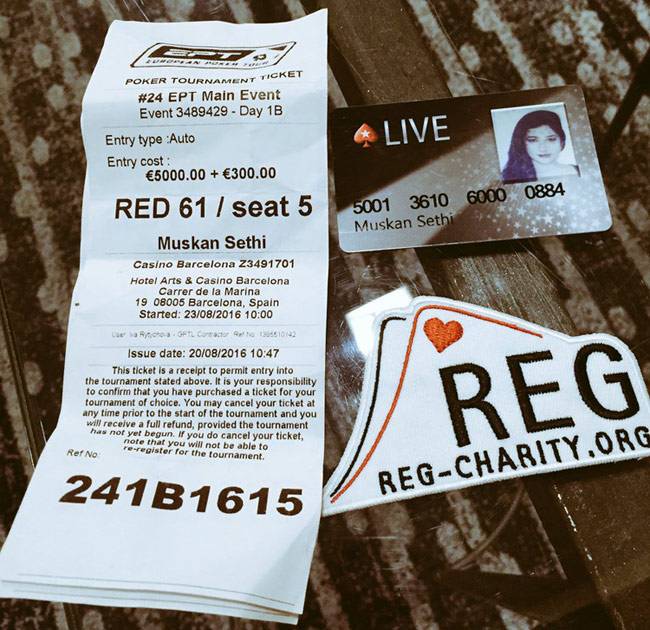 And she's going places. Photo Courtesy: Twitter/muskaansethi