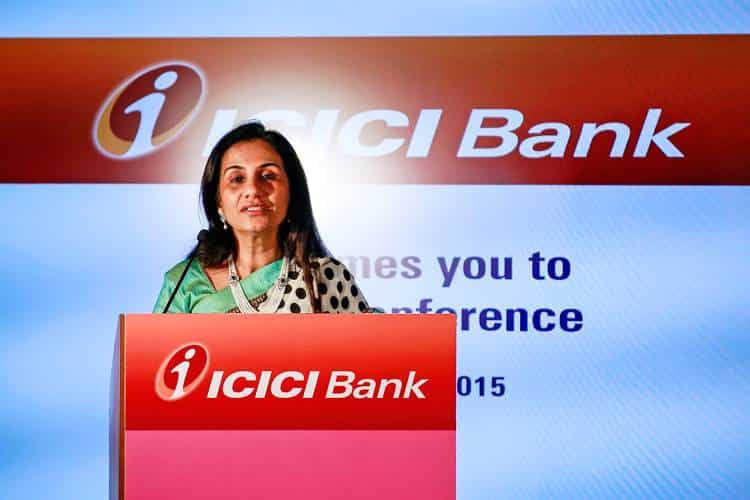 मुंबई में आईसीआईसीआई बैंक के हेडक्वाटर में एक कॉन्फ्रेंस में चंदा कोचर. फोटो- रॉयटर्स मुंबई में आईसीआईसीआई बैंक के हेडक्वाटर में एक कॉन्फ्रेंस में चंदा कोचर. फोटो- रॉयटर्स