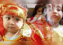 ऐसे की जाती है कन्या पूजा, बनते हैं ये खास पकवान