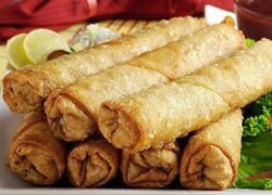 रेस्टोरेंट वाले थाई स्प्रिंग रोल्स बनाने की सरल विधि