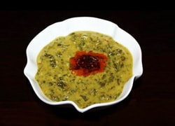 अब चौलाई साग बनाएं मूंग दाल के साथ