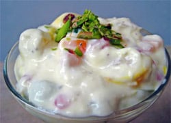 मीठे में बनाएं बनाना-कस्टर्ड खीर