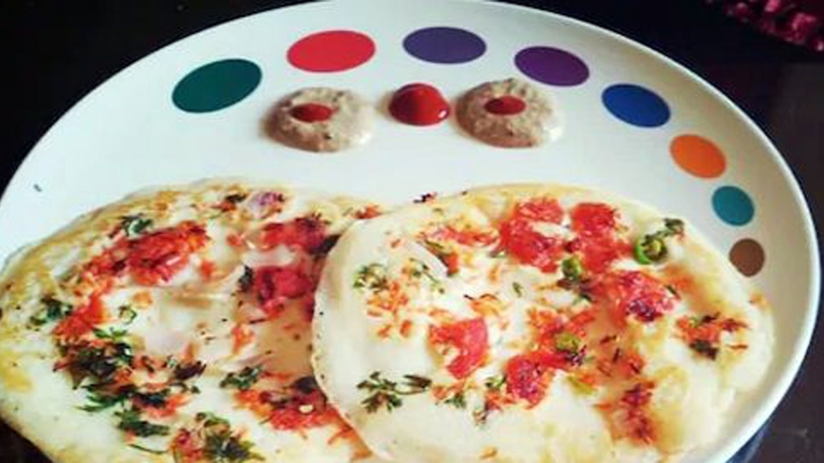 सुबह या शाम के नाश्ते में ऐसे बनाएं वेज उत्तपम