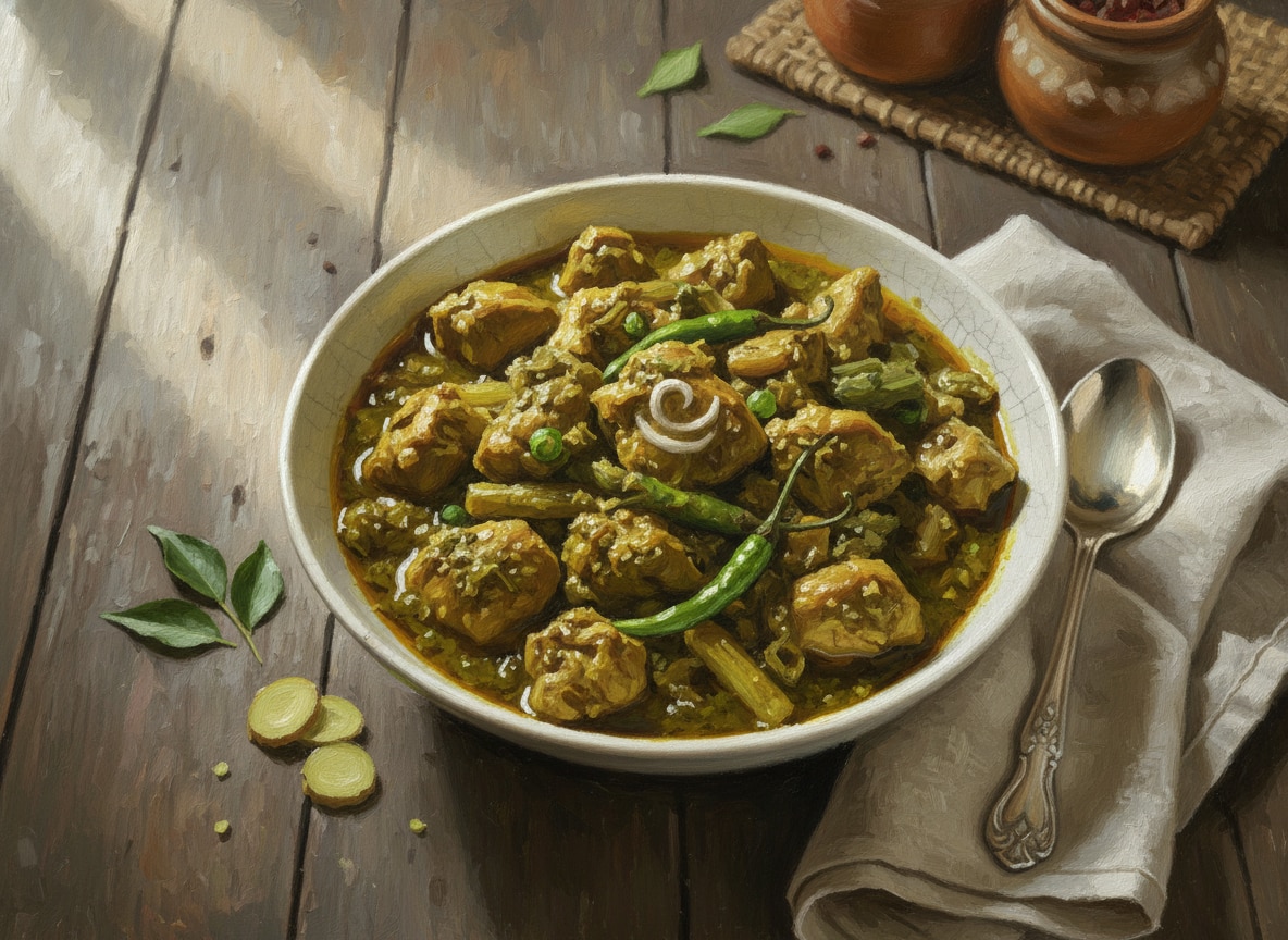 ग्रीन चिली चिकन