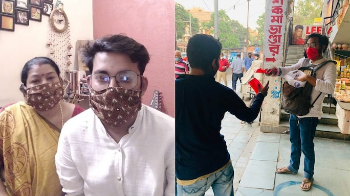 Lockdown Heroes: Delhi Homemaker Makes Thousands of Masks And Distributes Them For Free