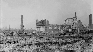 San Francisco in the wake of the 1906 earthquake (Photo: Edith Irvine, via Wikimedia Commons)