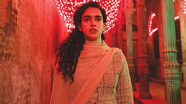 Sanya Malhotra in a still from Pagglait