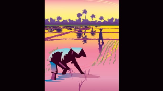 Crawling in the Paddy Fields