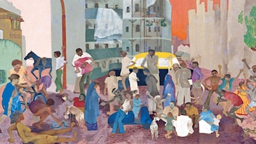 Off Lamington Road by Gieve Patel