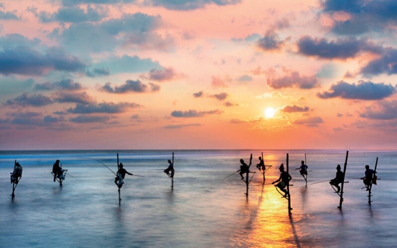 In Pictures: Sri Lanka's Pole Fisherman