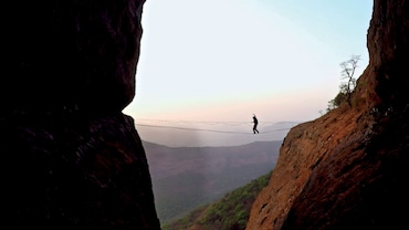 A Life on the Line: Slackliner and Adventure Athlete Samar Farooqui's Amazing Comeback