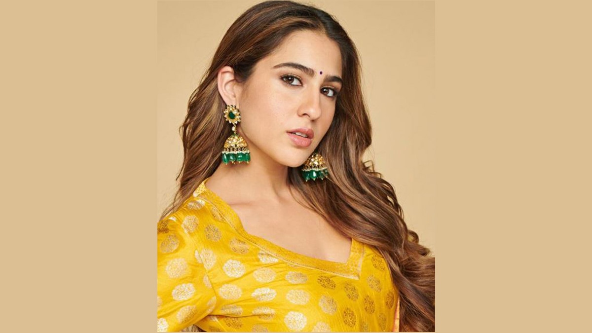 ट्रेडिशनल लुक में सारा अली खान का जलवा