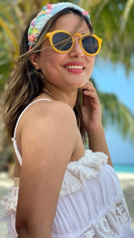 हिना खान का मालदीव्स वेकेशन 