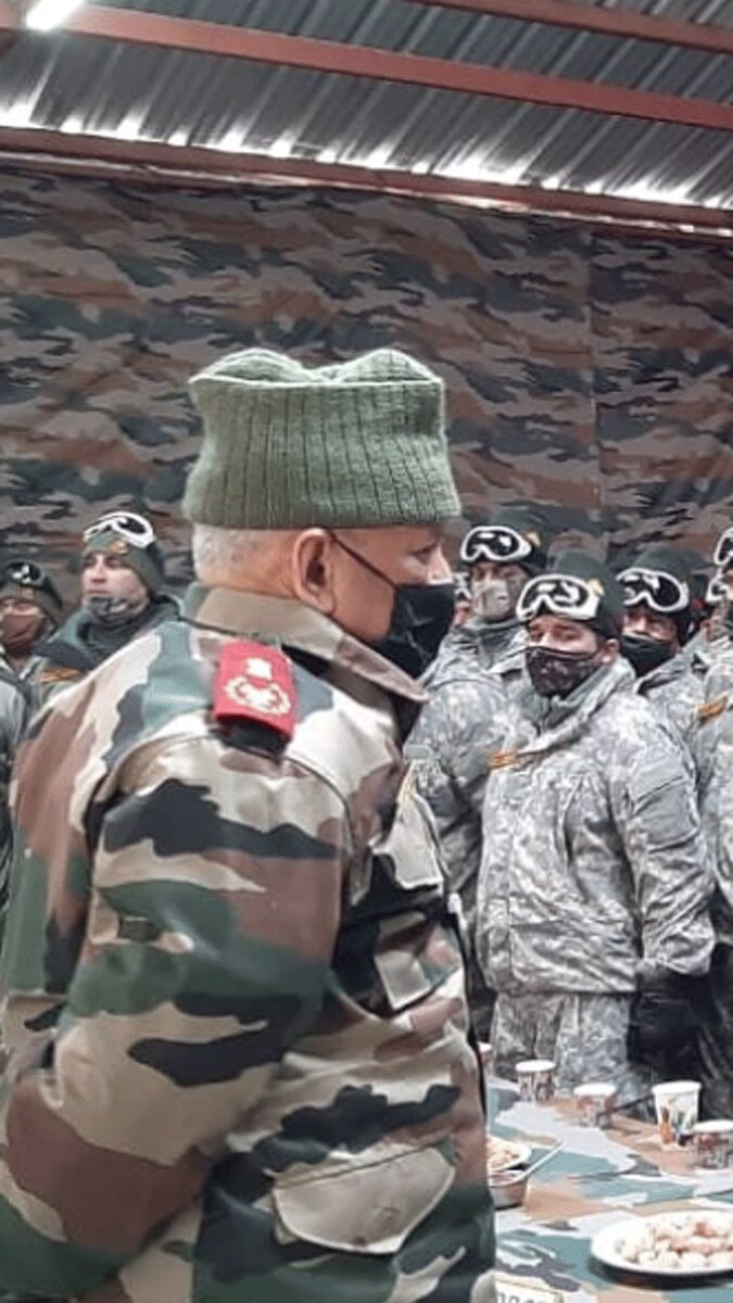  CDS रावत ने किया लद्दाख का दौरा, तैयारियों की समीक्षा की