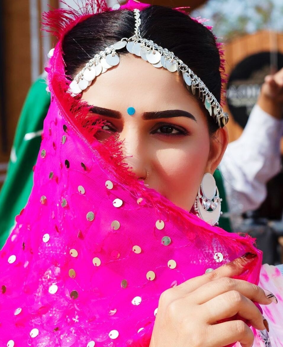 सपना का धमाल, देसी अंदाज में फिर किया डांस