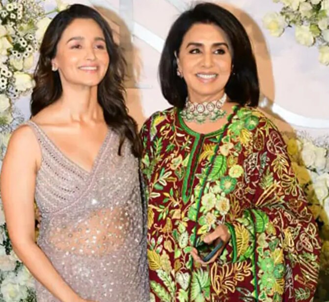 कपूर खानदान की बहू आलिया का बर्थडे, सासू मां नीतू ने दी बहूरानी को बधाई