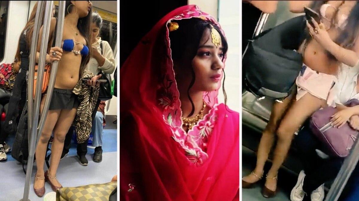 Delhi Metro वाली लड़की चुन्नी में फोटो डाले तो मिले 35 Like और बिकिनी