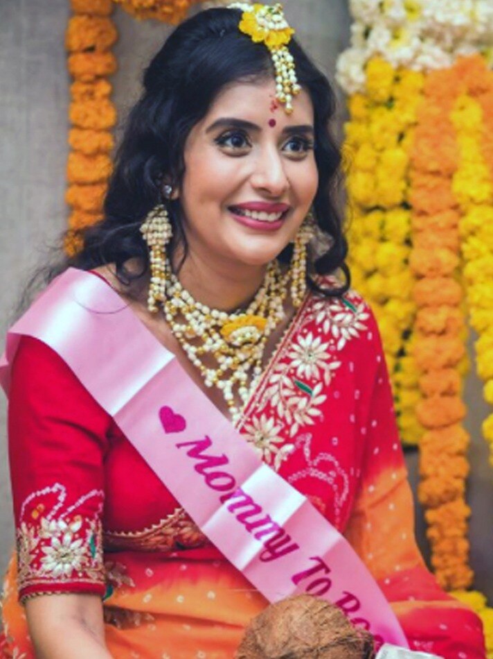 चारु असोपा का बेबी शावर, वायरल तस्वीरें 