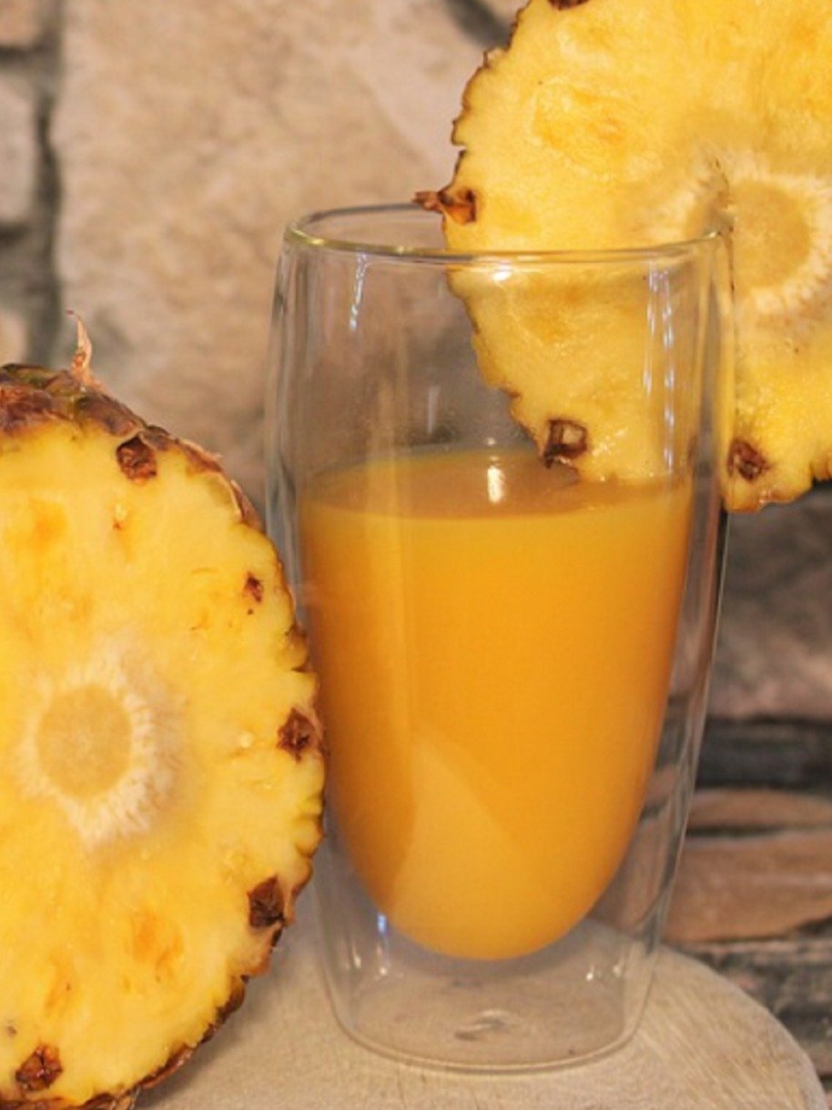 फटाफट ऐसे बनाएं पाइनएप्पलबनाना स्मूदी Pineapple banana smoothie