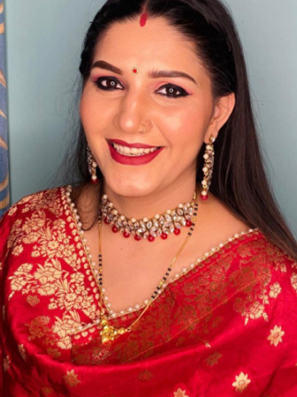 सपना चौधरी ने यूं किया अपने 'चांद' का दीदार