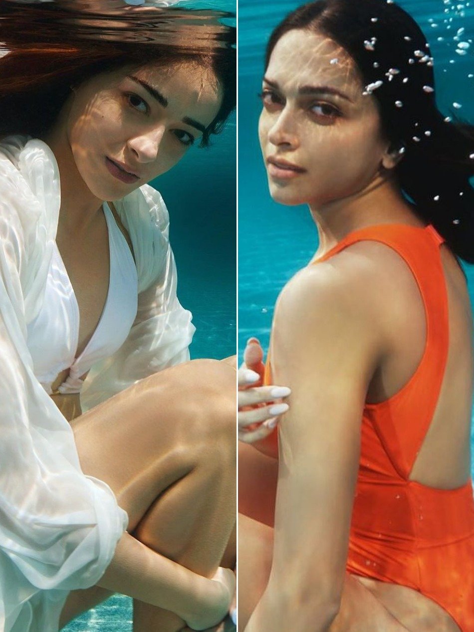 अनन्या-दीपिका बन गईं जलपरी! फोटोज हुईं वायरल 