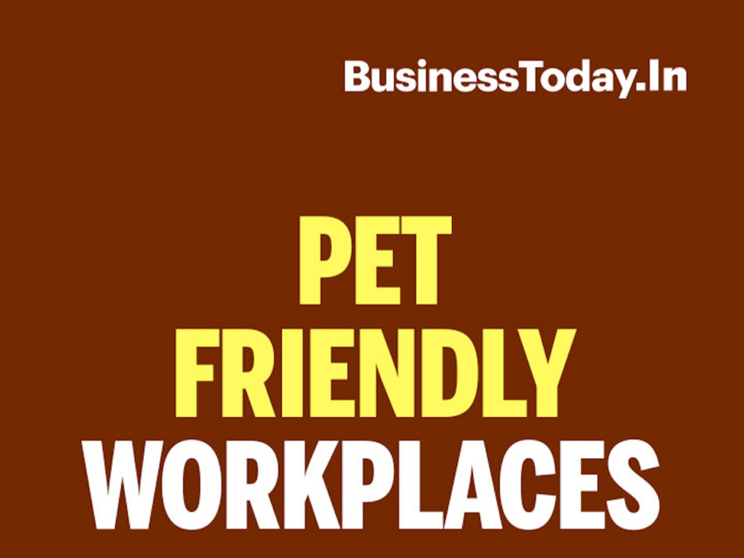 India Inc embracing pet-friendly offices