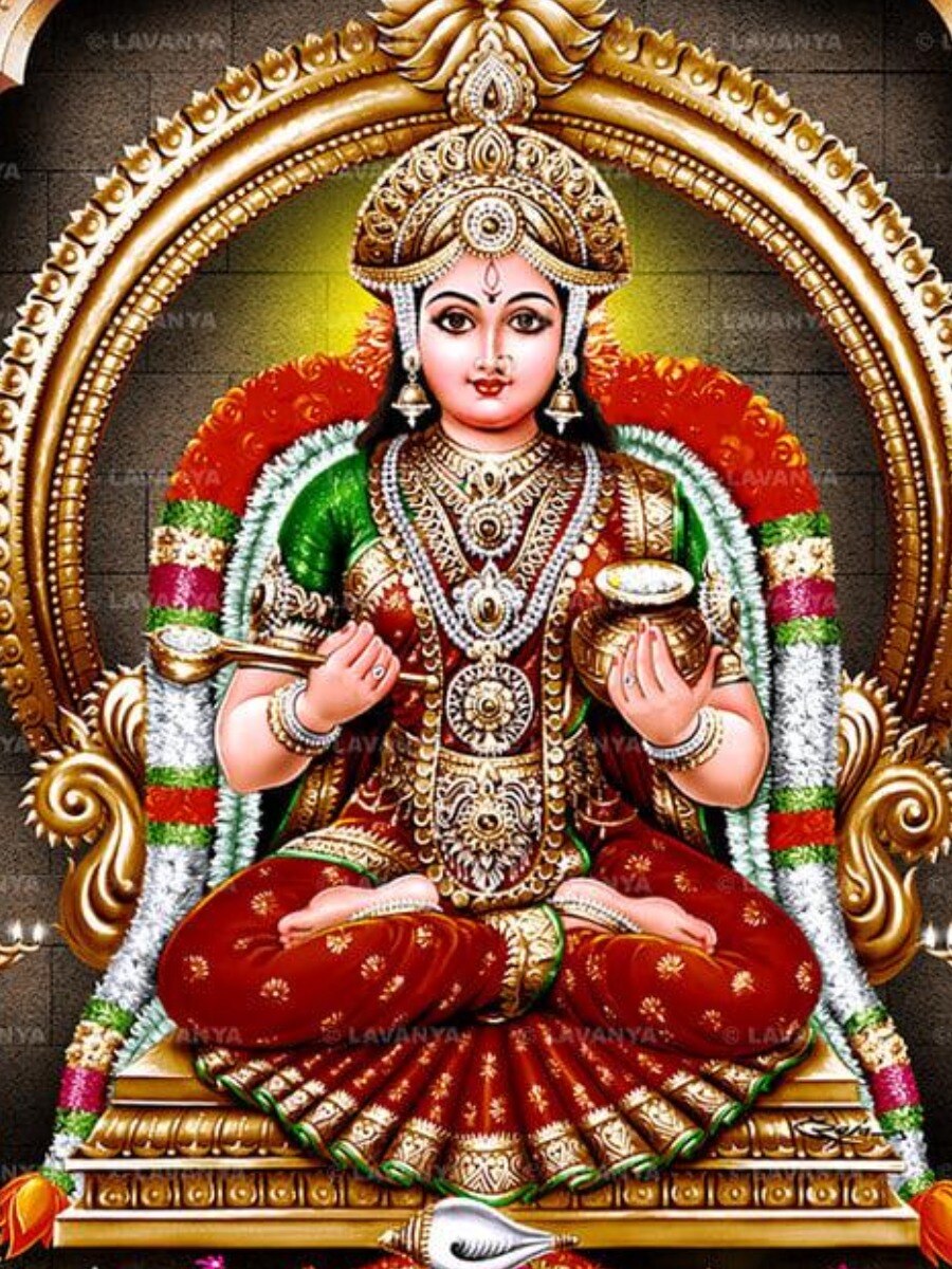 এই দেবীর ছবি রাখলে অন্ন ও অর্থের অভাব হয় না!