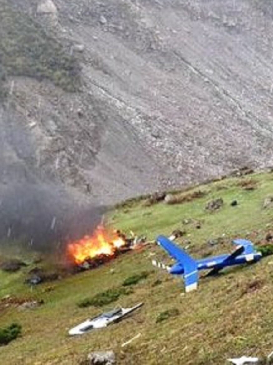 केदारनाथ में हेलिकॉप्टर क्रैश, सामने आया VIDEO