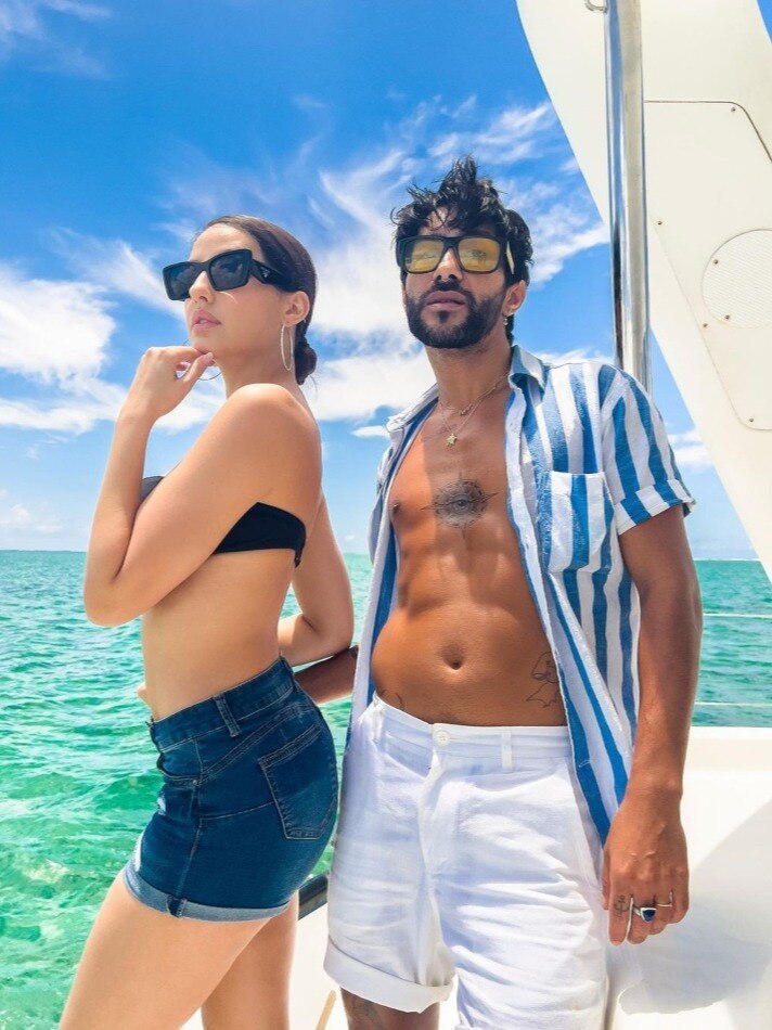 समंदर किनारे नोरा फतेही का किलर वाइब