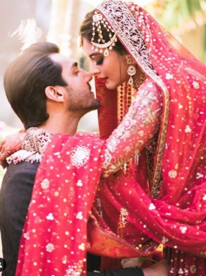 प्लेन में पति की गोद में बैठी एक्ट्रेस, भड़के पाकिस्तानी