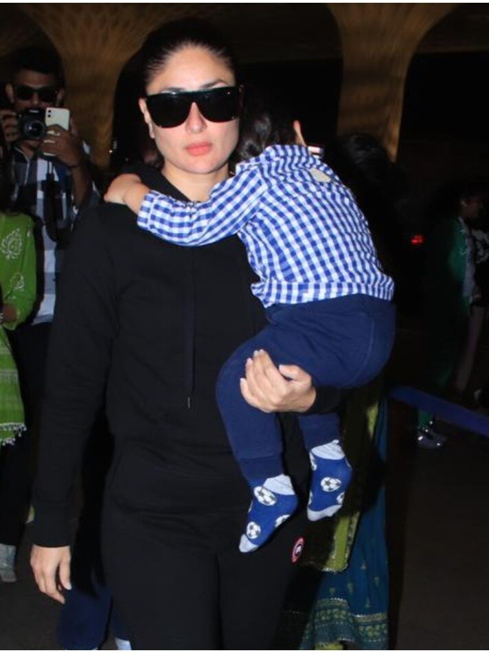 करीना की गोद में जेह, मां-बेटे का दिखा गजब का एटीट्यूड