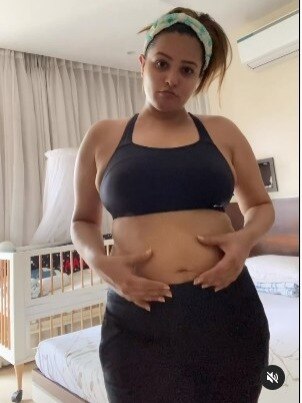 एक्ट्रेस का प्रेग्नेंसी फैट मिनटों में गायब? Viral वीडियो के पीछे इतनी मेहनत