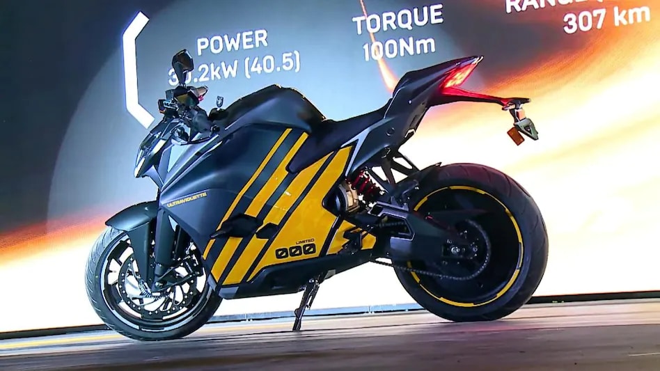 स्पोर्ट्स बाइक का मजा, इलेक्ट्रिक का दम! देखें PHOTOS - Sports bike look electric bike ultraviolette f77 range features photos lbsv