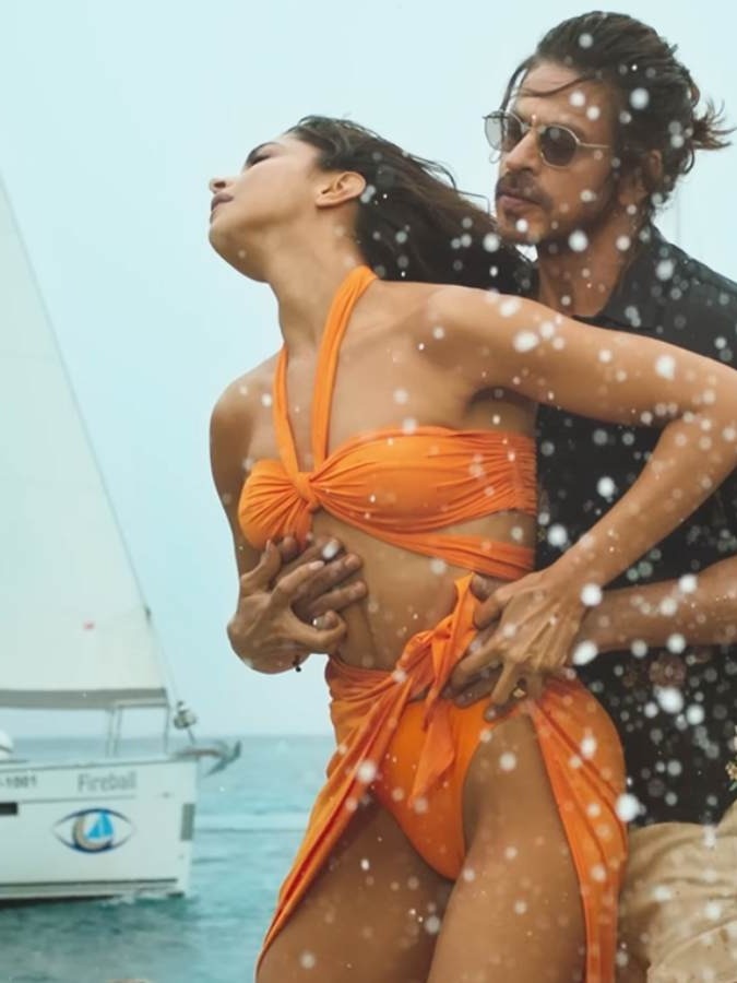 Bollywoods Saffron Bikini