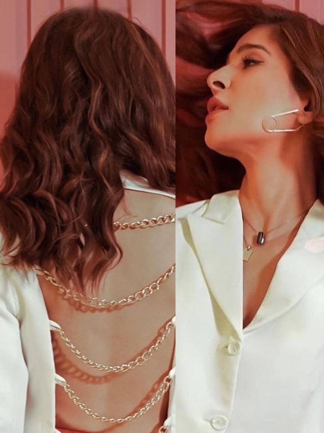 कान में सेफ्टी पिन- पीठ पर जंजीरें, Pak एक्ट्रेस का लुक देख भड़के लोग