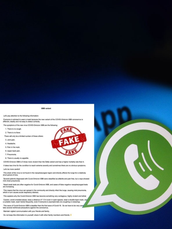 XBB Variant: Did You Fall For This Fake COVID News On WhatsApp?